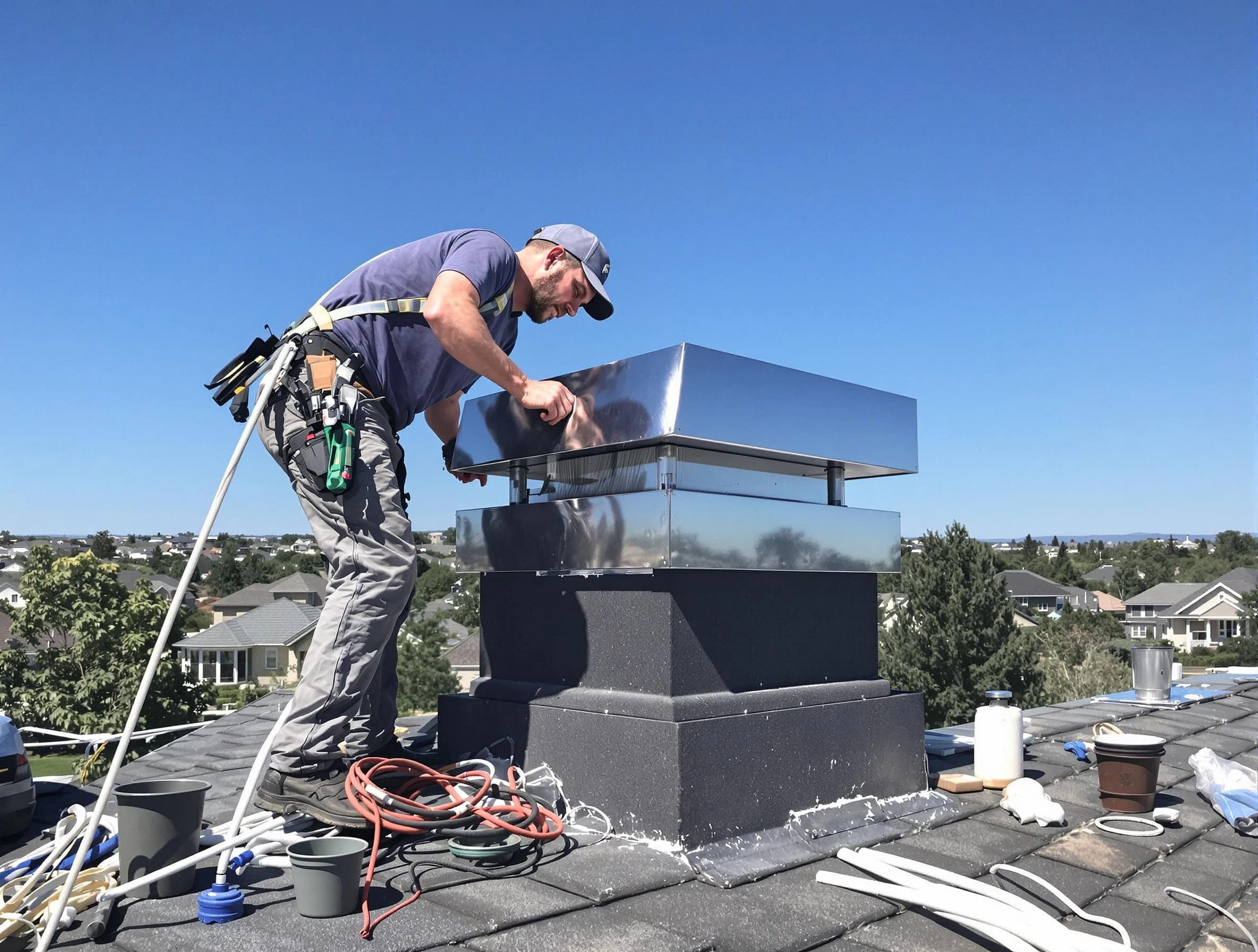 Chimney Cap Services service in Glenshaw, PA